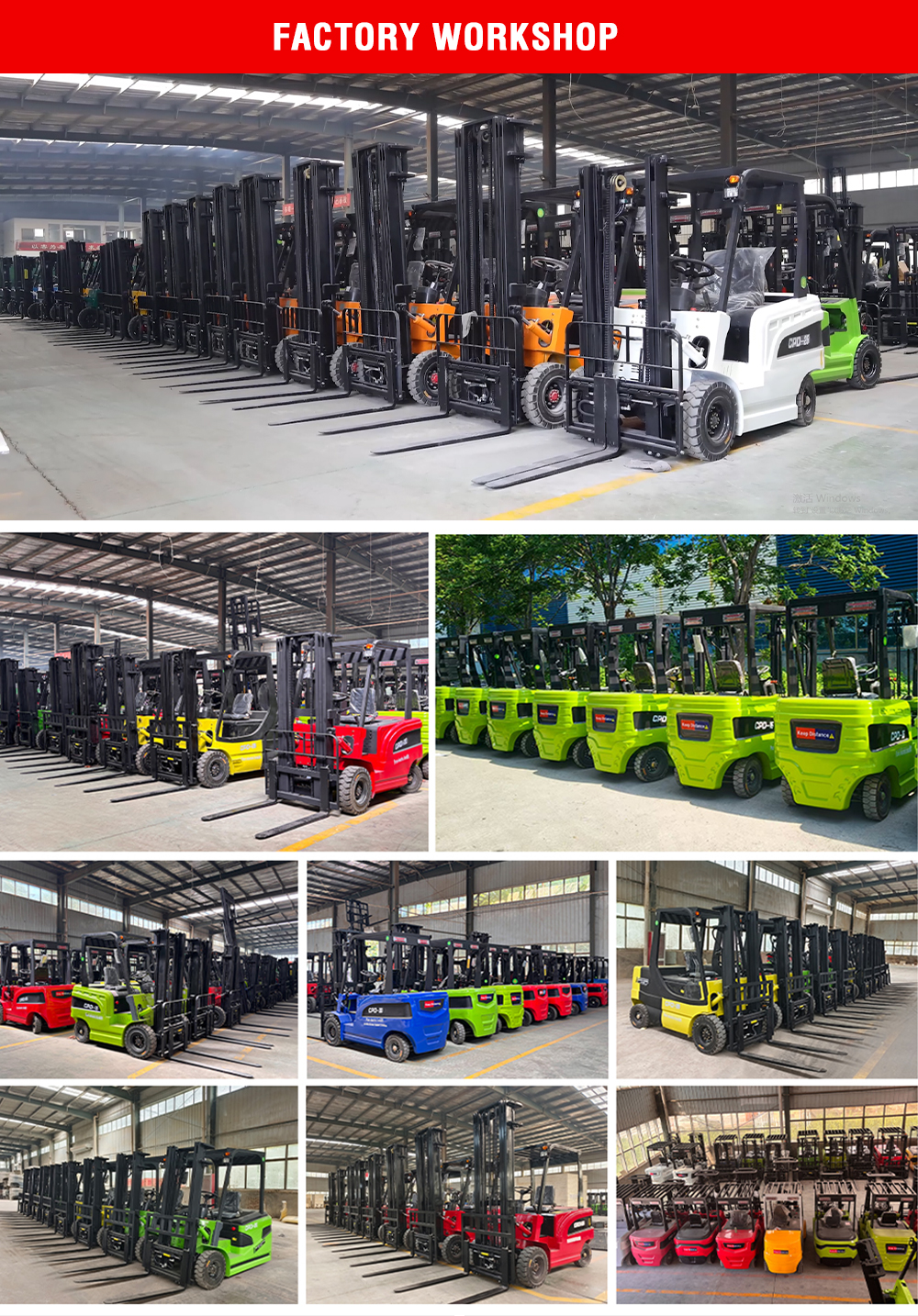 3 Ton 4 Ton 5 Ton Counterbalanced Warehouse Lift Truck with 80V System CE ISO Approved Heavy Duty Electric Forklift