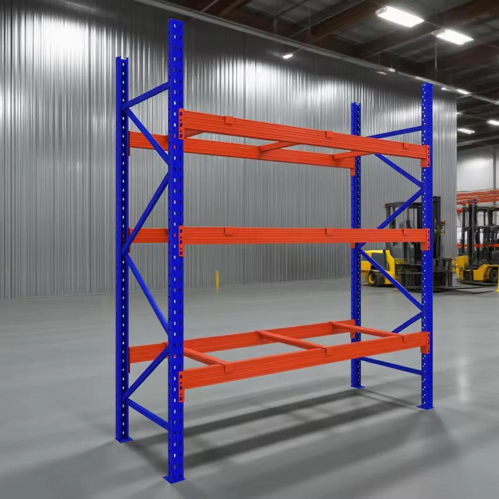 Light-Duty Steel 5-Layer Drive-In Pallet Rack Warehouse Storage Shelf