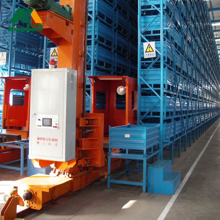 ASRS Heavy Duty Storage Racking System With Stacker Crane Push Back Pallet Racking Pallet Racking System Drive in Racking