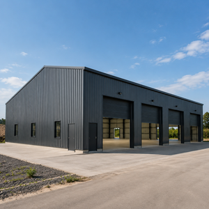 Prefabricated Steel Structure Warehouse Building Large Span Industrial Storage Solution