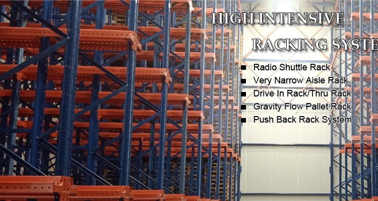 Gravity Flow Pallet Rack Showcase