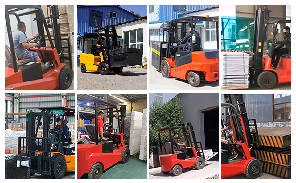 3 Ton 4 Ton 5 Ton Counterbalanced Warehouse Lift Truck with 80V System CE ISO Approved Heavy Duty Electric Forklift