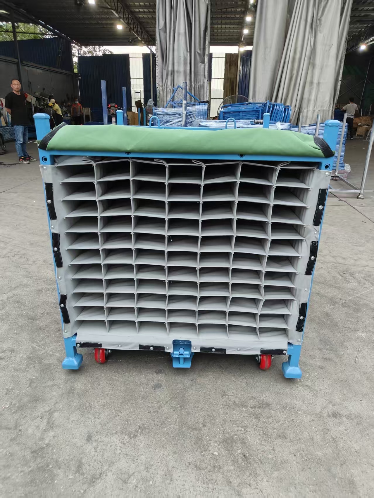 Industrial Automotive Components Logistics Storage Reinforced Durable Automotive Parts Turnover Storage Rack
