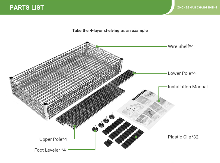 Versatile Storage 6 Tier Rolling Heavy Duty Black Powder Coated Carbon Steel Wire Shelving with 3" Wheels