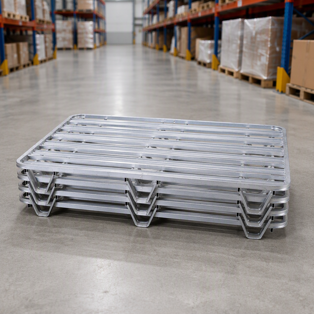 Hanru HRDX011 Heavy Duty Steel Rack for Warehouse Adjustable Beam Industrial Storage Racking Pallet Wire Mesh Decking