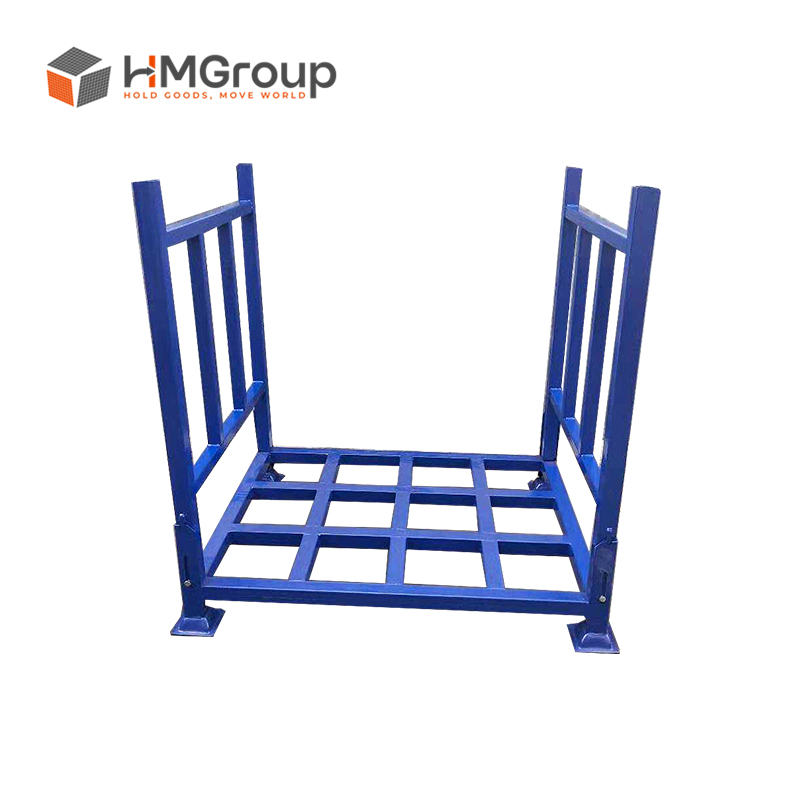 Vertical Storage 4-6 High Powder Coating Heavy Duty Mild Steel Q235 Forklift Portable Storage Textile Racks