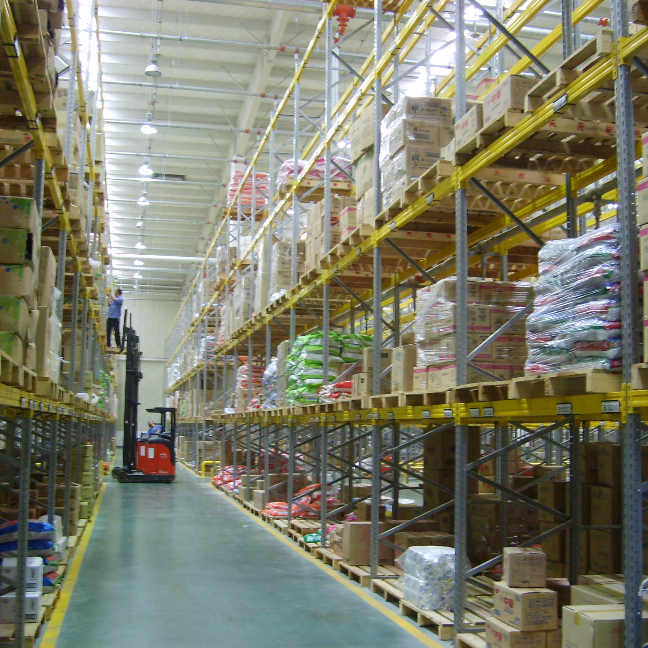 SDFD Heavy Duty Pallet Racking System Steel Durable Adjustable Box Beam Multi-layer Selective Pallet Rack for Warehouse Storage