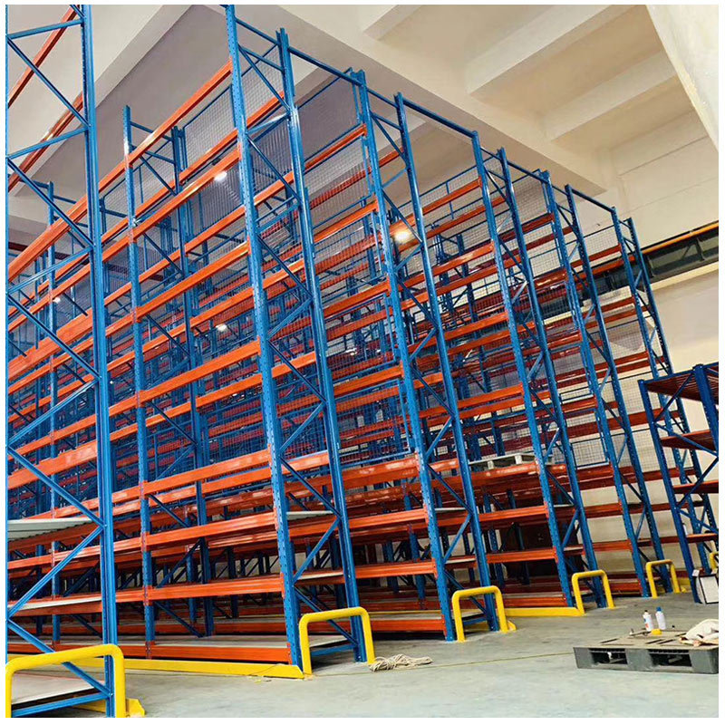 Raw Material Storage VNA Very Narrow Aisle Racking Anti Corrosion Steel Narrow Lane Warehouse Pallet Rack OUGLON OGL-VNA-027