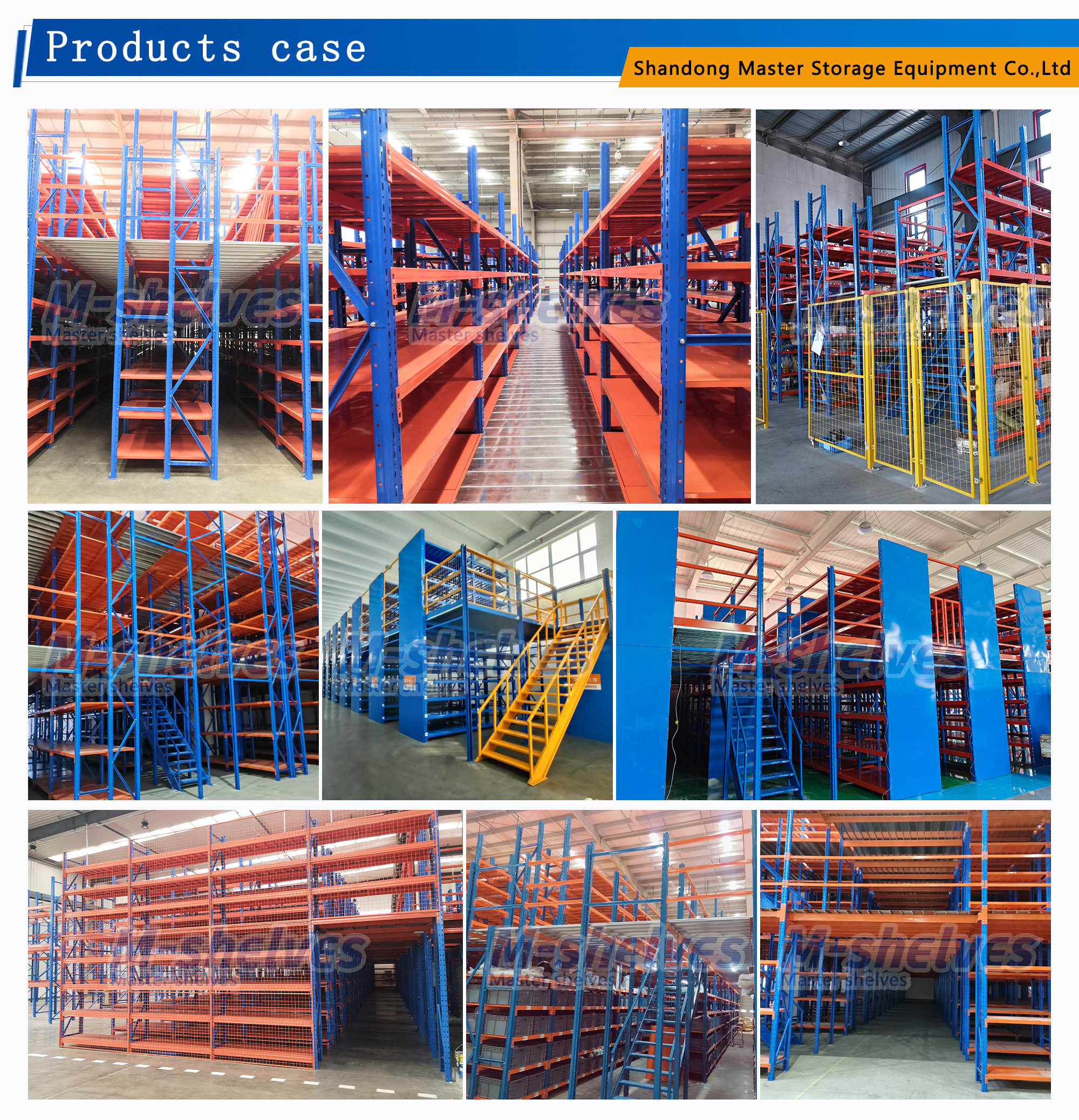 Wholesale CE Integrated Multi Layer Metal Storage Rack Industrial Steel Mezzanine Platform for Warehouse Storage