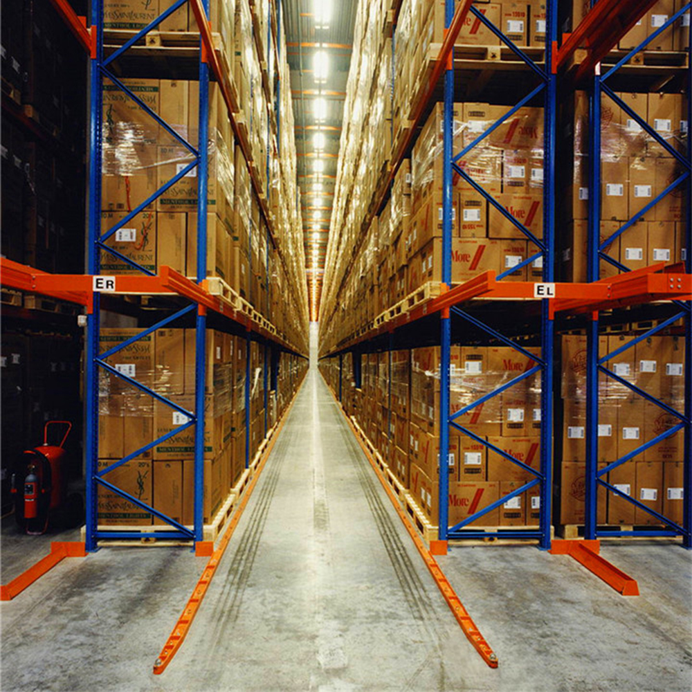 High Load Capacity Very Narrow Aisle VNA Pallet Rack for Warehouses Durable Steel Very Narrow Aisle Vna Pallet Rack