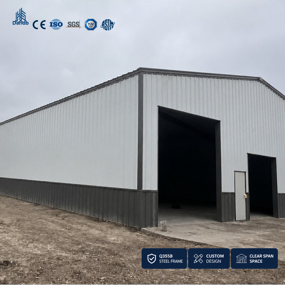 Metal Warehouse Building High Bay Storage Facility Pallet Rack System Logistics Center Space Optimization Solution