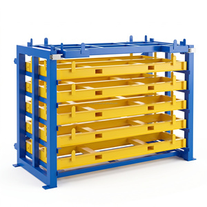 Custom Heavy Duty Durable Industrial Pallet Racks For Steel With Adjustable Anti-Rust Drawer Type Roll Out Design