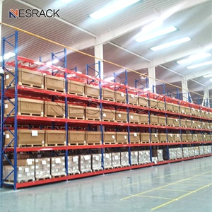 Heavy Duty Steel Pallet Rack Shelving For Euro Pallets Load Capacity 1000/2000/3000 KG Foldable Warehouse Storage Racks