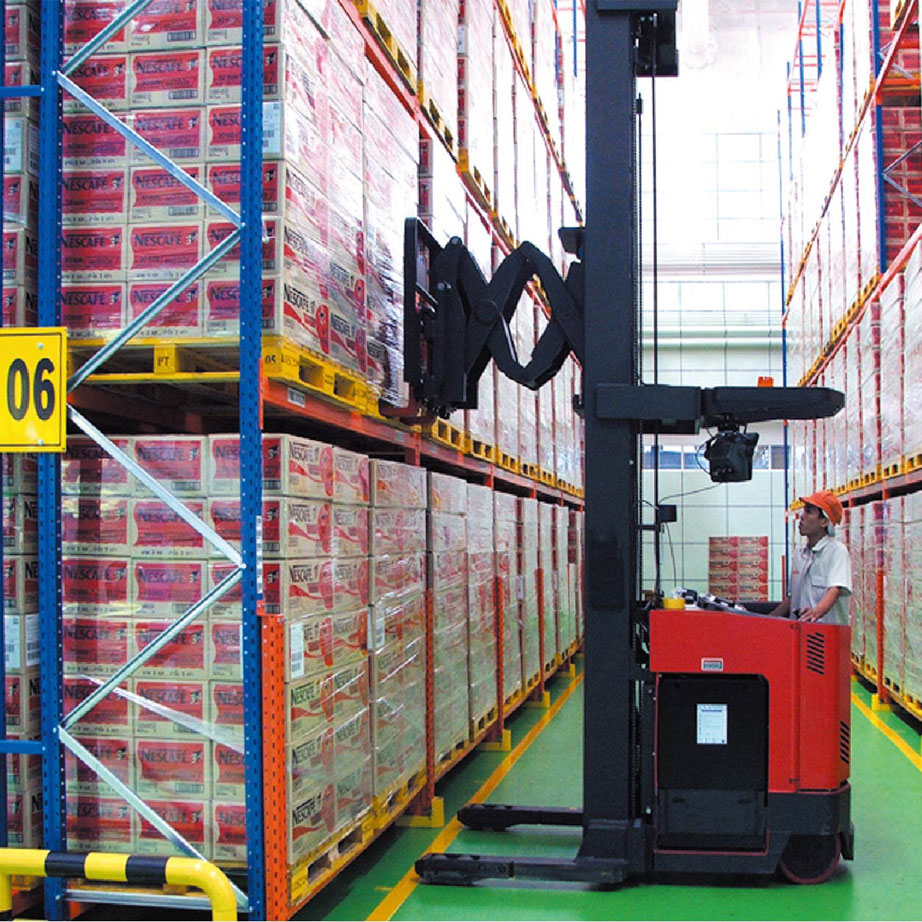 Heavy Duty Double Deep Steel Pallet Racking System with Corrosion Protection Adjustable Beam Industrial Warehouse Storage Racks