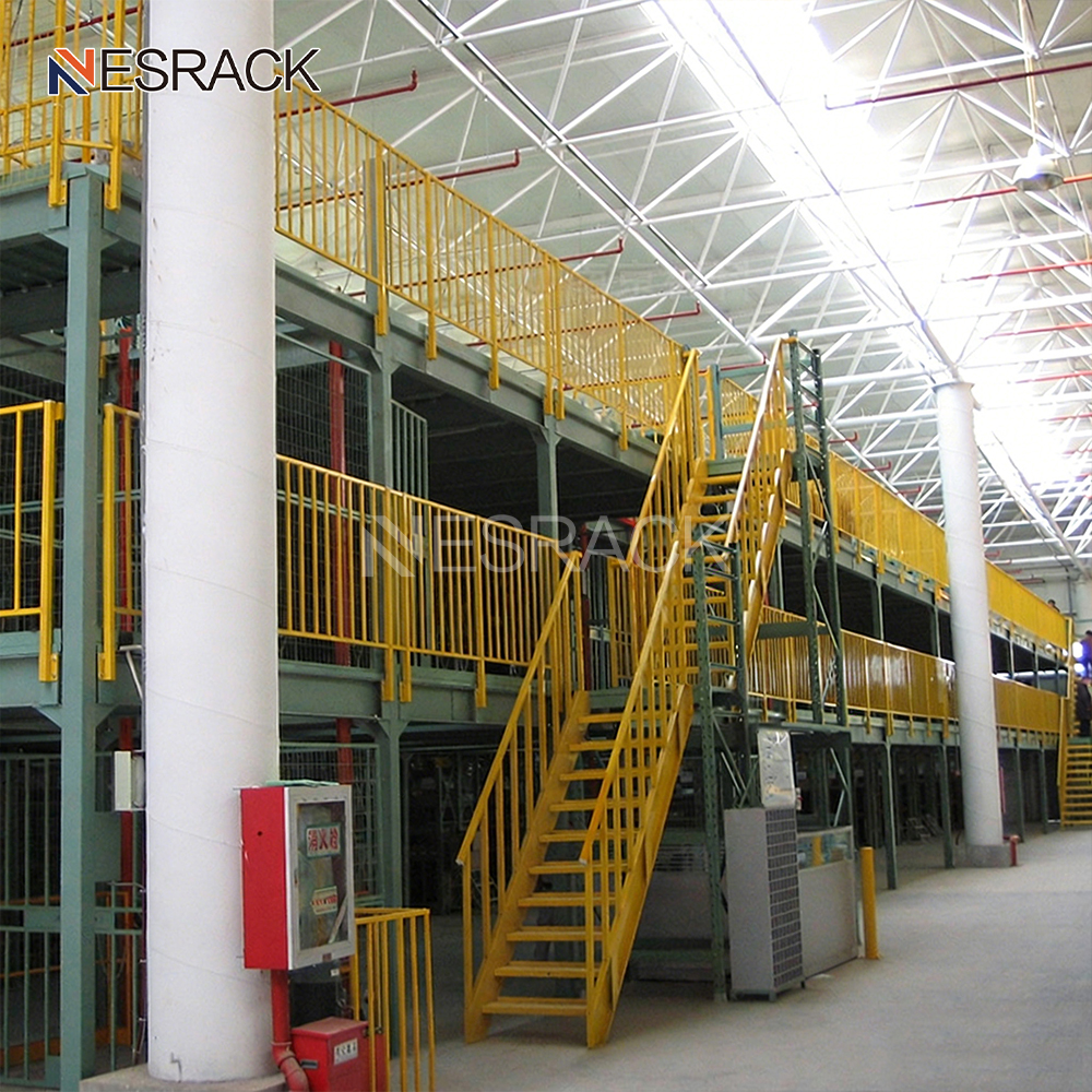 Customizable Nelson Heavy Duty Metal Racking Shelves Adjustable Layers Anti-Rust Finish Powder Coated CE/ISO9001 Mezzanine
