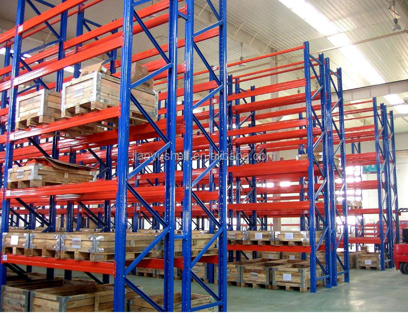 China Manufacturer Industrial Storage Pallet Rack Storage System Warehousing Heavy Duty Adjustable Pallet Storage Racking