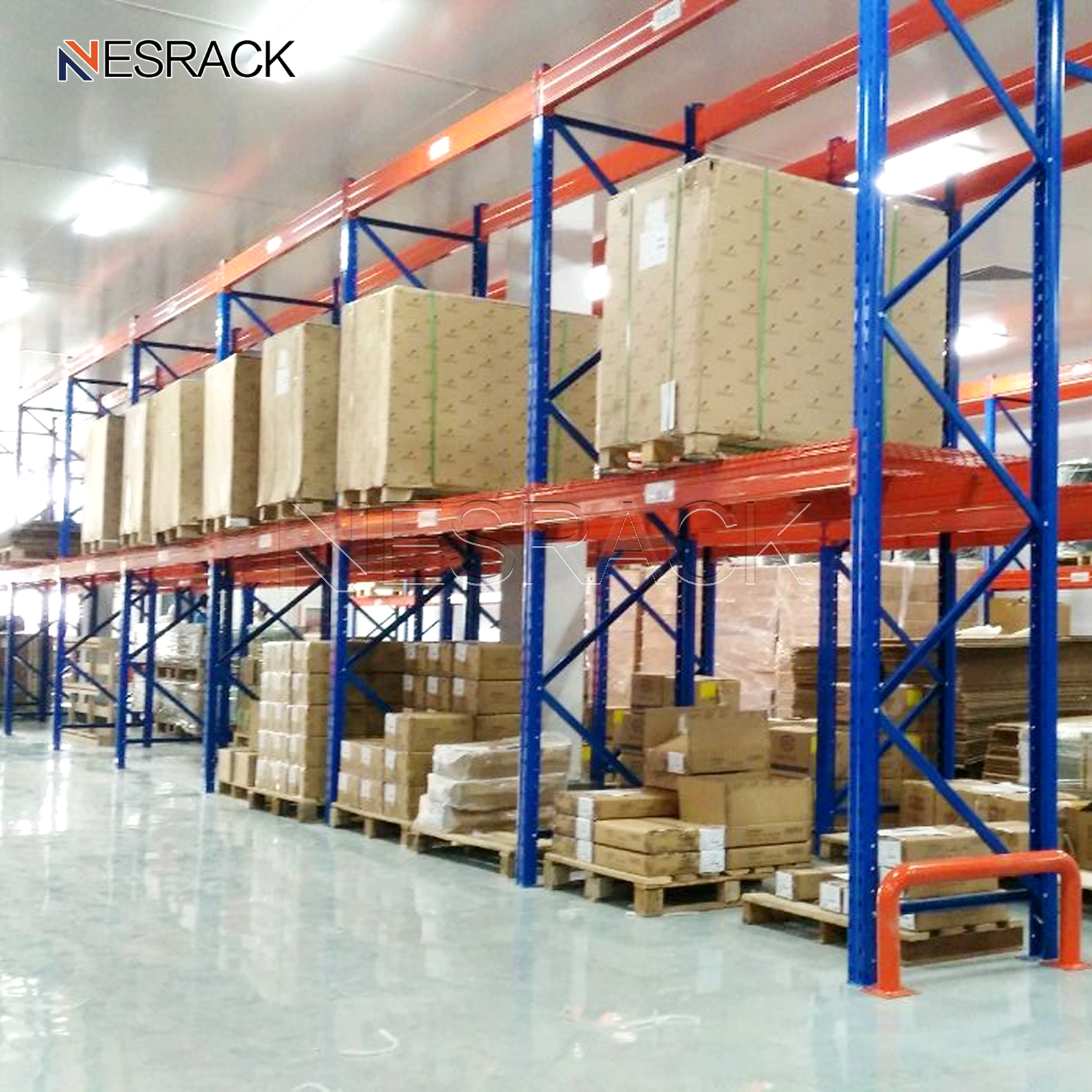 Custom Heavy Duty Industrial Steel Selective Pallet Rack Adjustable Warehouse Storage Rack Shelves