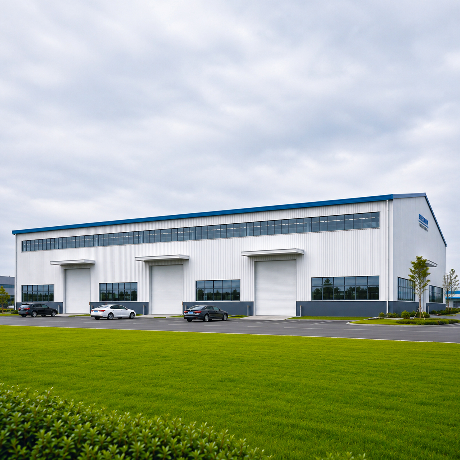 Steel Structure Building Large Span Warehouse For Industrial Storage And Logistics Warehouse Storage