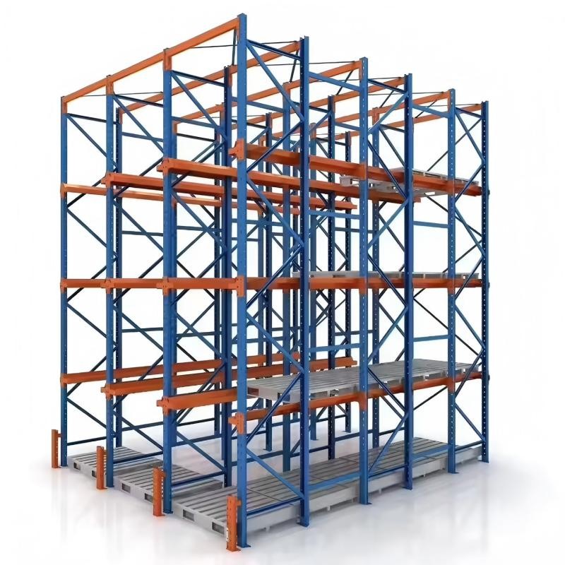 Professional Adjustable Anti-Rust Iron/Metal Pallet Flow Racking for Warehouse Logistics CE Approved Custom Storage Solution