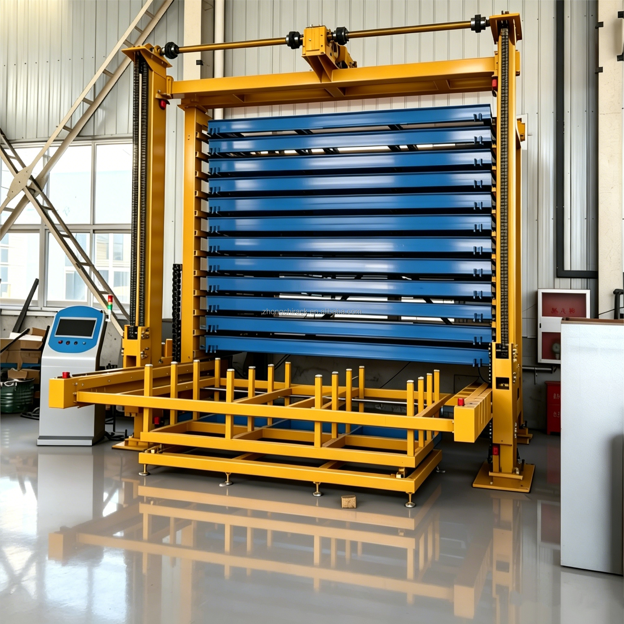 Factory Direct Supply Durable Heavy Duty Adjustable Industrial Steel Plate Storage Racking System For Metal Fabrication Plant