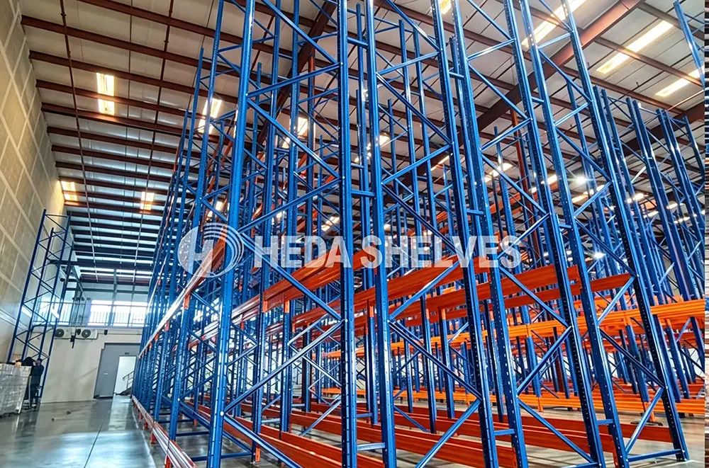 Horizontal load beam locking and pin security