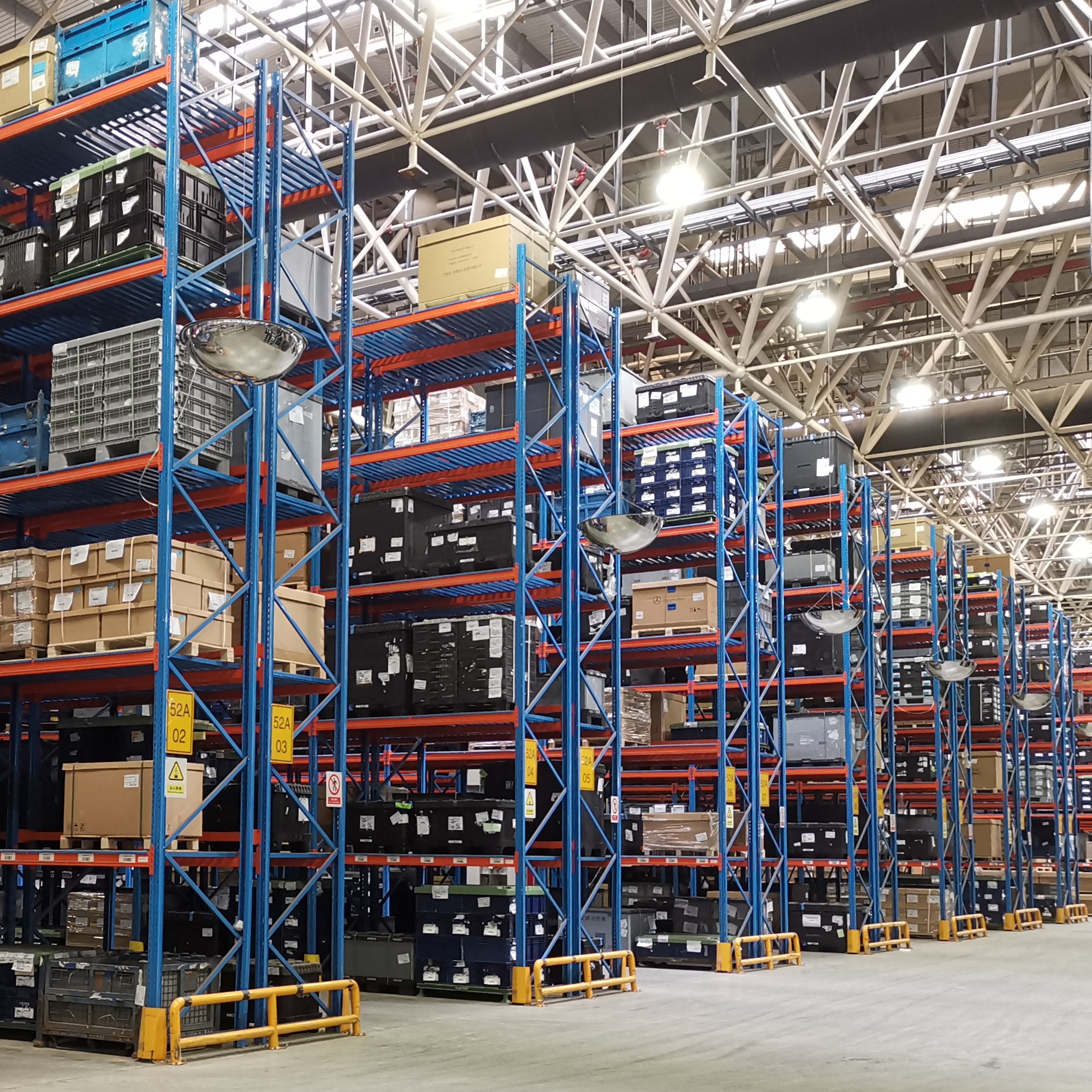 Hot Selling Adjustable Heavy Duty Steel Industrial Racks 6 8 10 Layer High Bay Warehouse Storage Selective Pallet Racking System