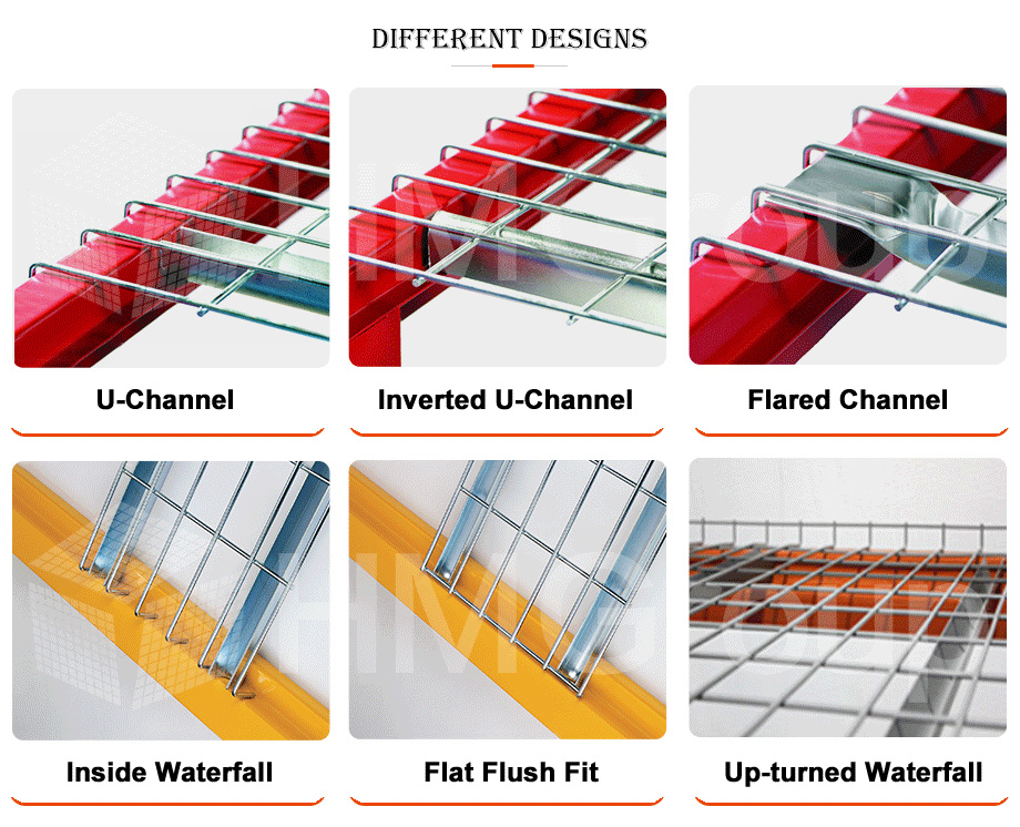 OEM / ODM Warehouse Storage Steel Practical Wire Shelves for Rack