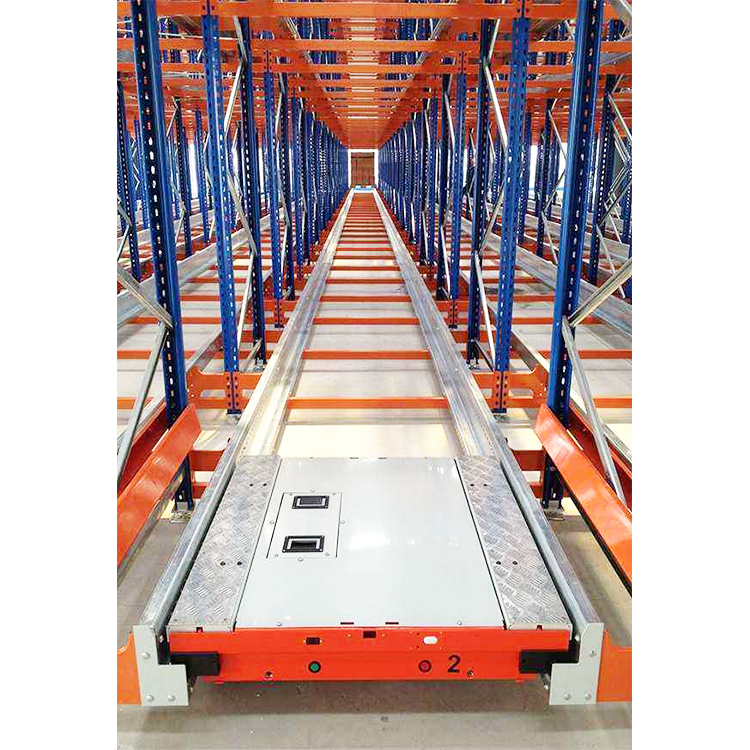 High-Density Shuttle Rack System Asrs 4 Way Shuttle Racking Heavy Duty Pallet Shuttle Racking