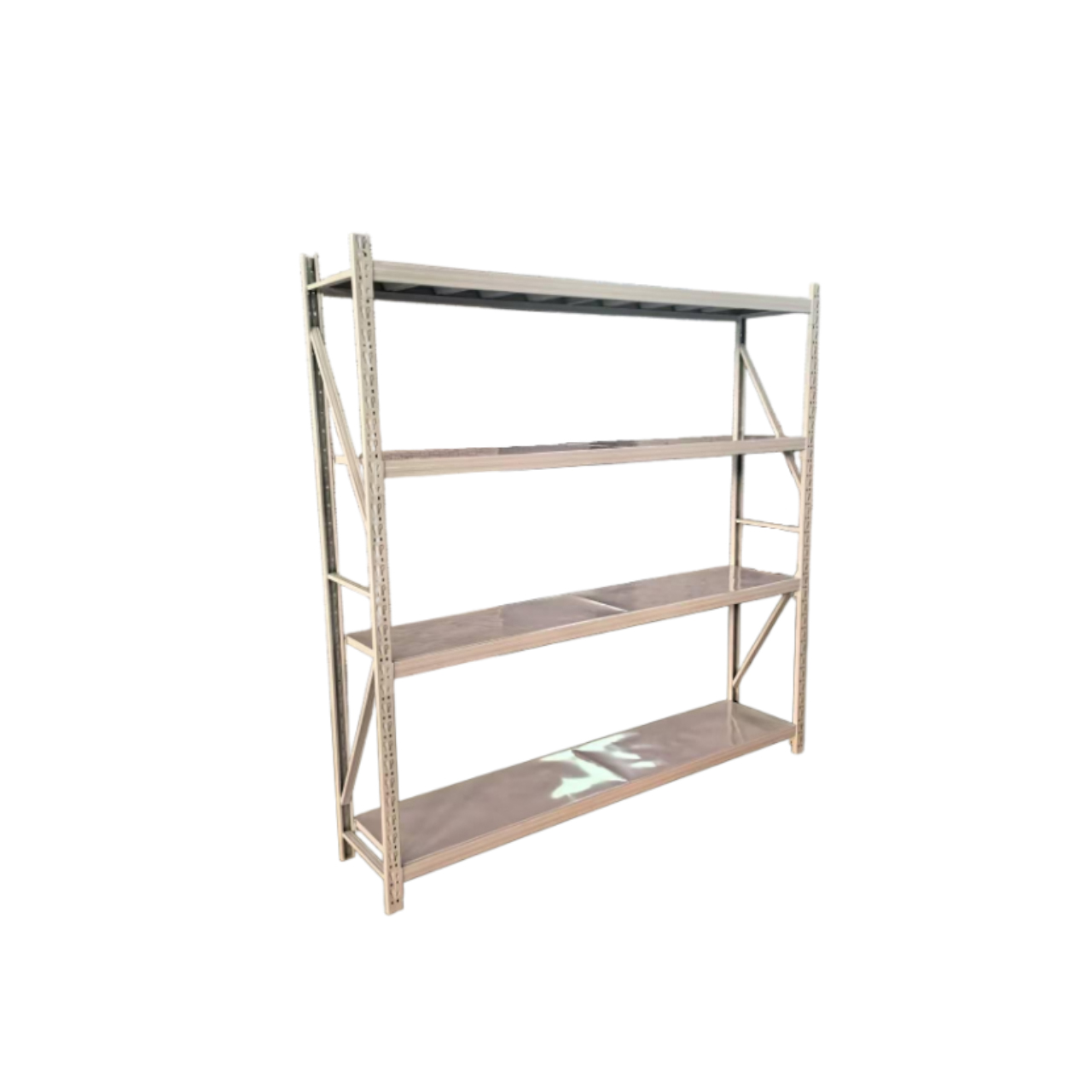 High Quality 500KG Loading Capacity Light Duty Warehouse Rack Warehouse Industrial Boltless Storage Metal Shelves