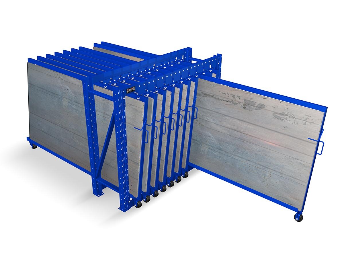 Vertical Roll Out Sheets Rack Storage Racks Drawer Racking Roll Out Vertical Sheet Metal Rack for Sheets Storage