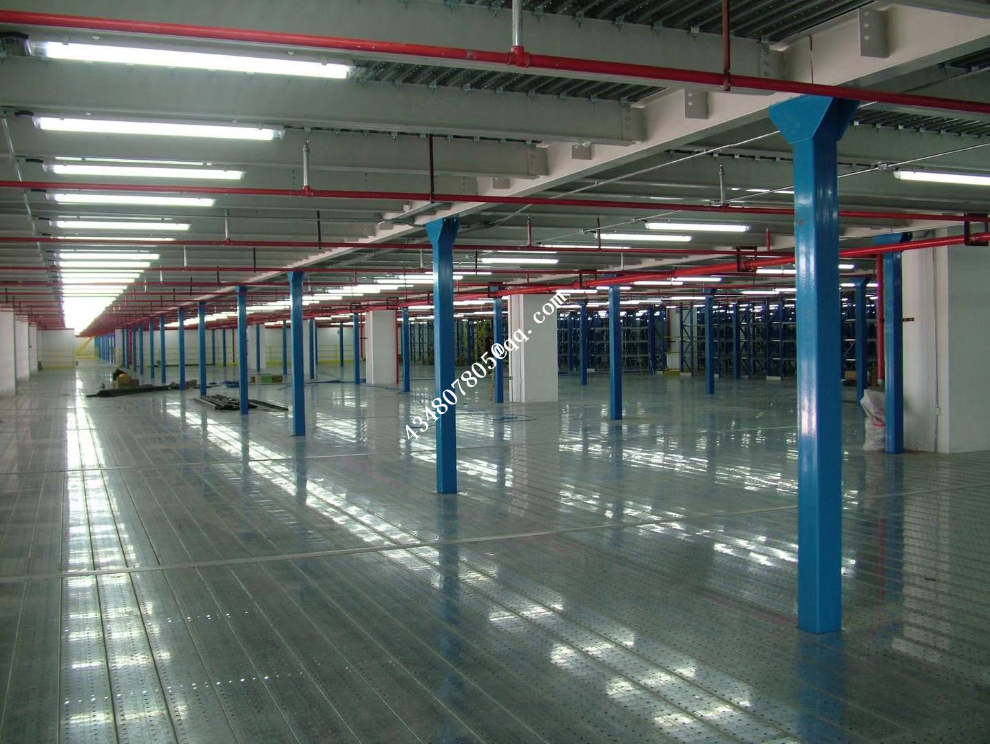 Strong Load Capacity Durable Steel Structure Platform Pallet Rack Supported Mezzanine Floor Platform