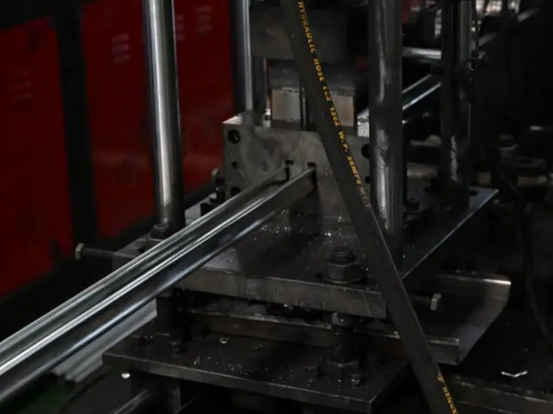 Roll profile forming for beams and uprights