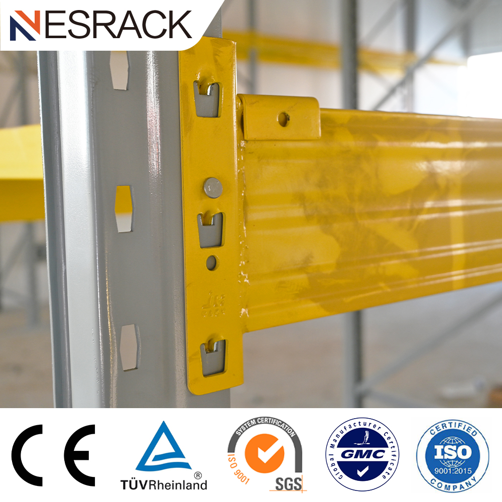 Custom 5Layer Adjustable Heavy Duty Pallet Racking Selective Pallet Racking Warehouse Storage Shelving Durable Steel Rack System