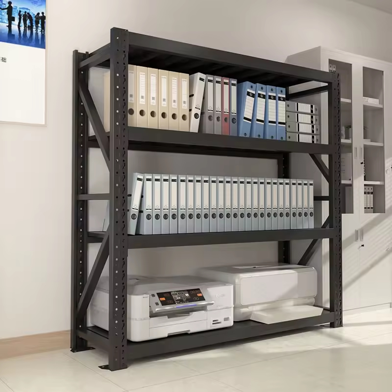 Heavy-Duty Light Duty 5-Layer Drive-In Pallet Rack with Ceiling Mount for Supermarket Durable Steel Grocery Shelves