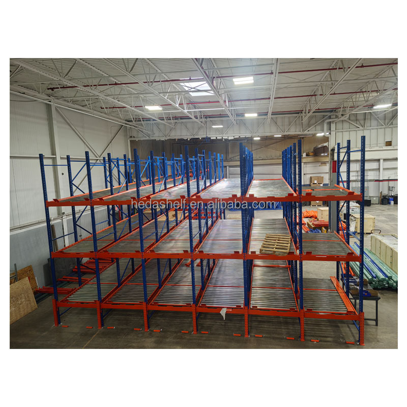 Customizable Warehouse Racking System Roller Details