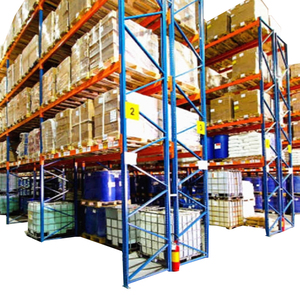 Heavy Duty Steel Storage Radio Shuttle Racking System Galvanized Surface