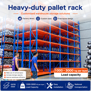 Steel Pallet Racking System Heavy Duty Warehouse Storage Rack