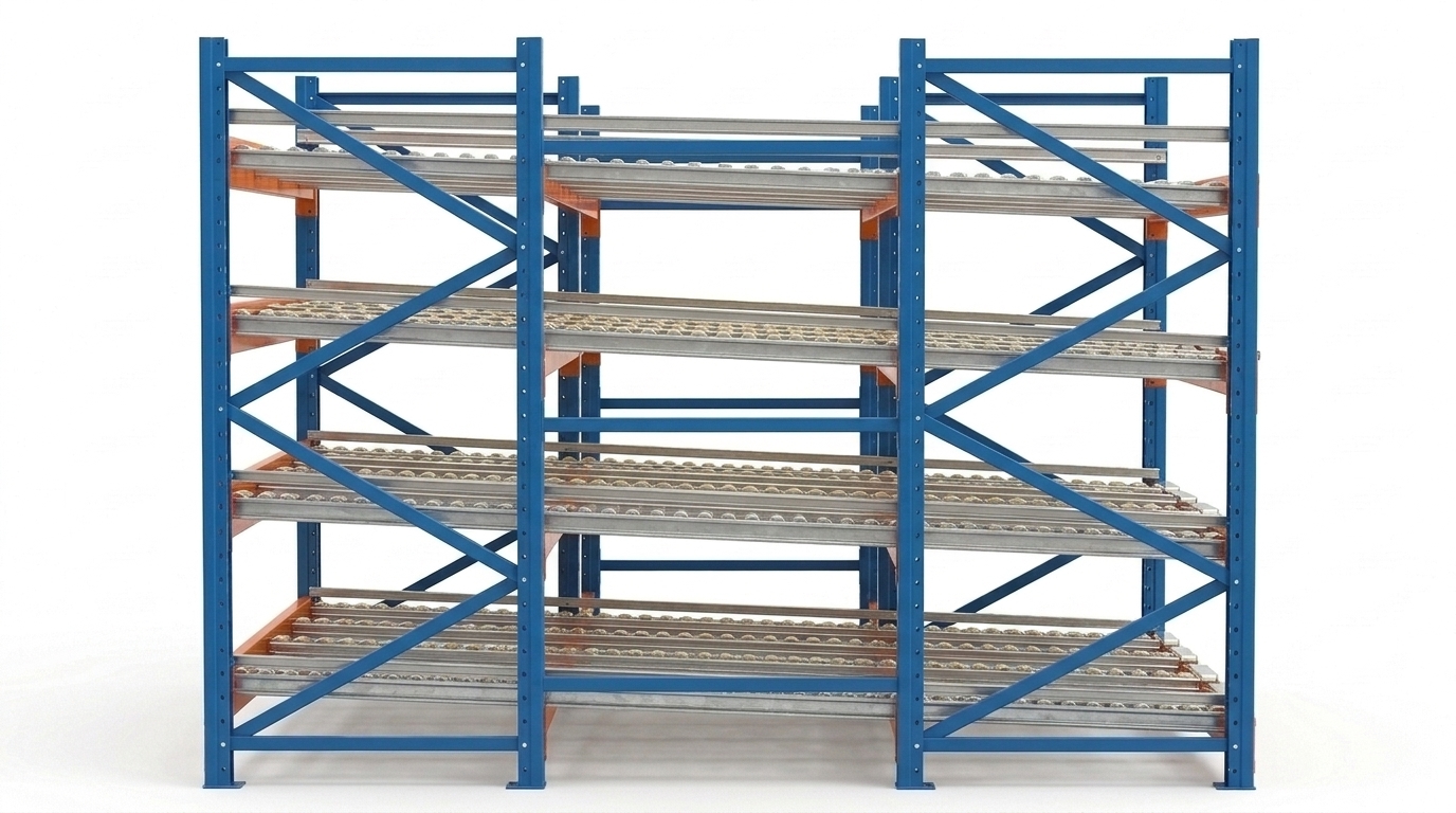Gravity Flow Rack View 1