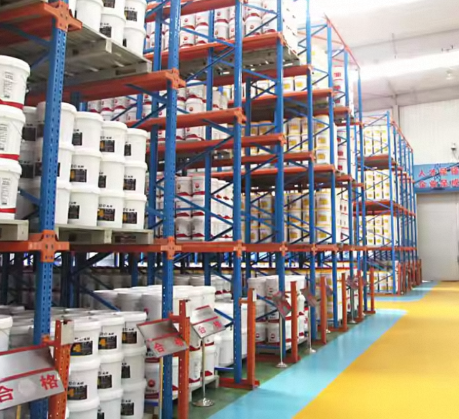 Drive-in pallet system structure
