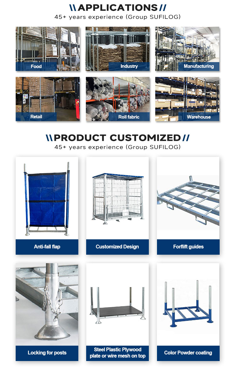 Metal Pallet Rack Structure