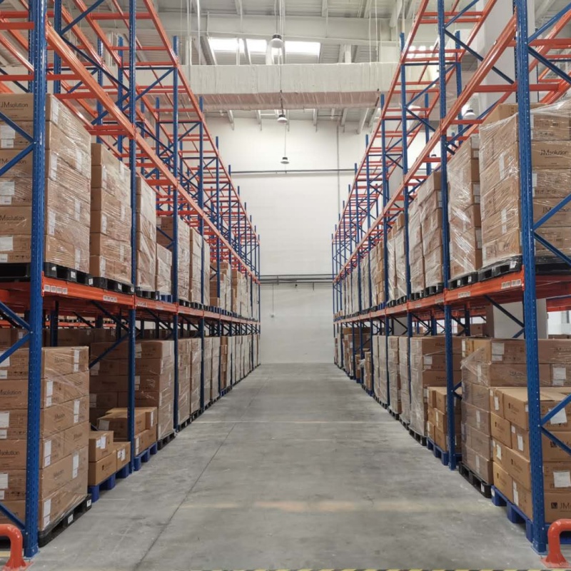 Pallet racking structural frame