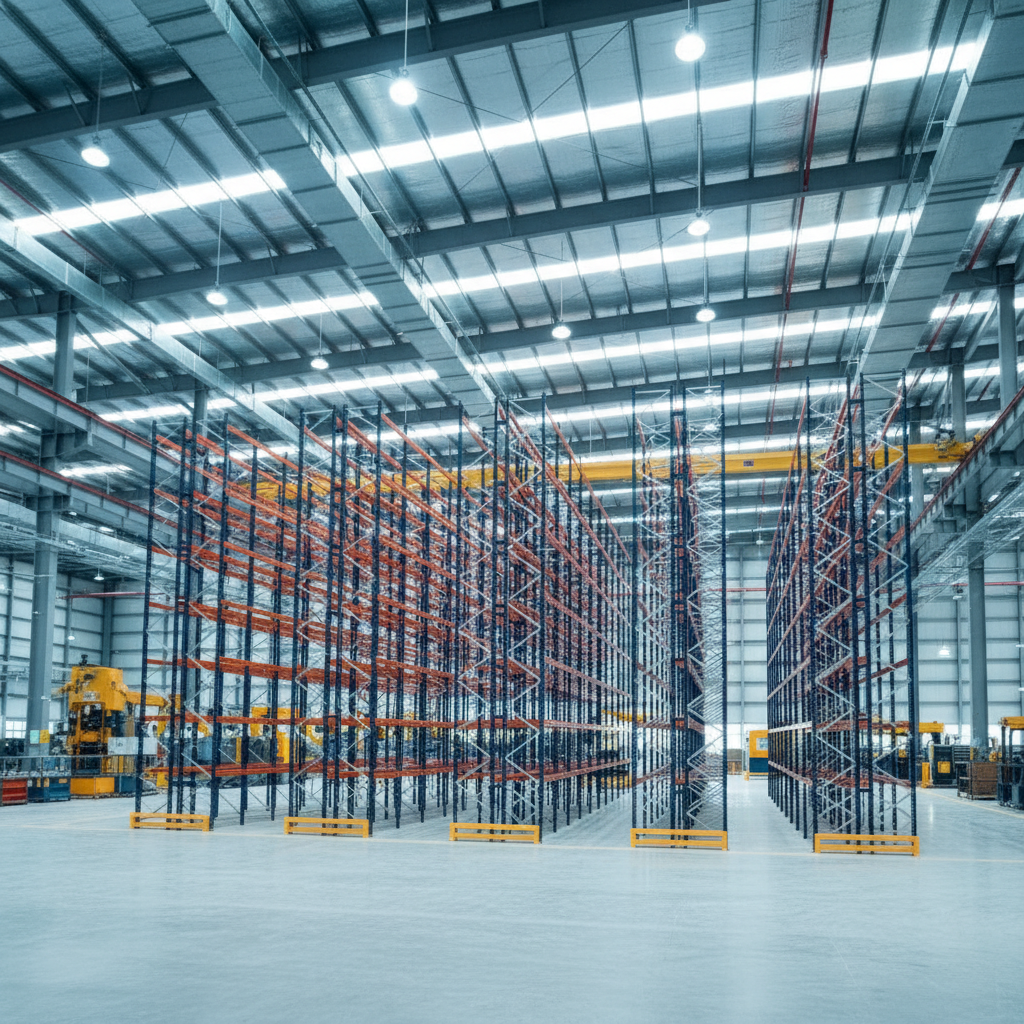 Selective Heavy Duty Steel Pallet Racking High Load-Bearing Capacity Modular Scalable Design Nestable Wide Range Applications
