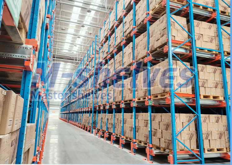 Innovative Auto Shuttle Racking System for Intelligent Cold Storage Steel Pallet Racks Automatic Shuttle Shelving