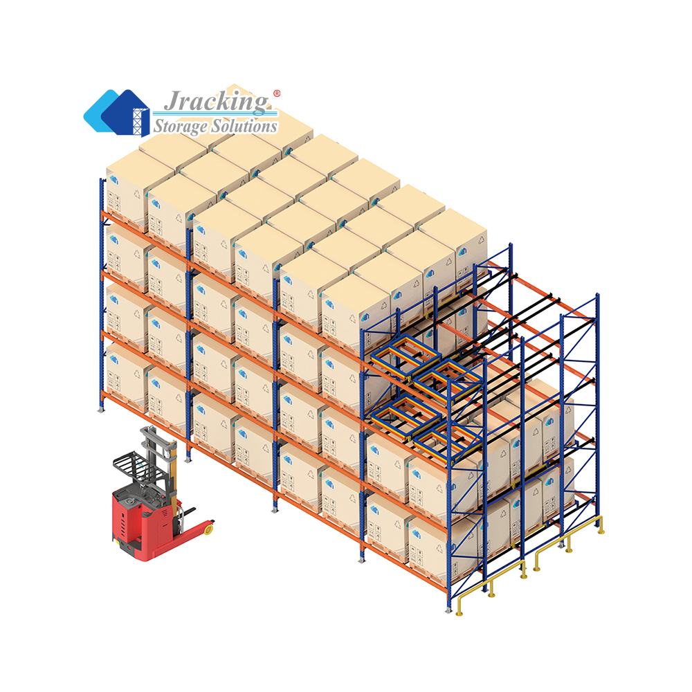 Jracking Push Back Racking Push-in Racking Pallet Racking Warehouse Storage System