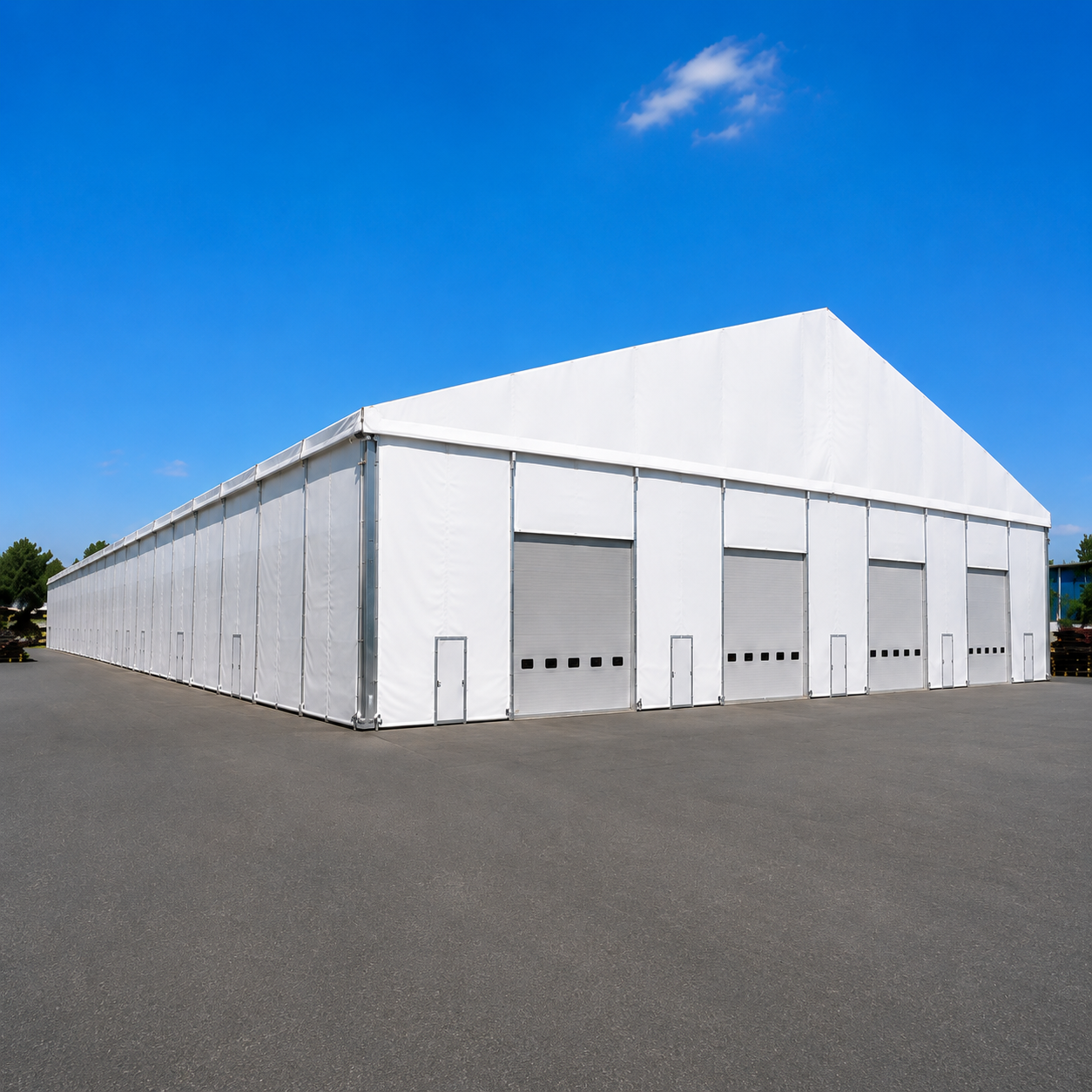 Prefabricated Steel Structure Warehouse Building Large Span Industrial Storage Solution With Factory Direct Supply