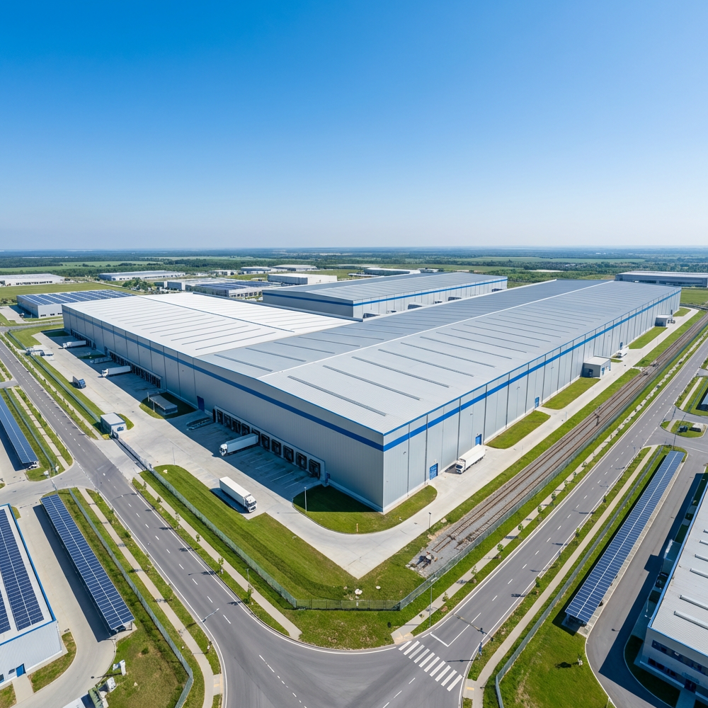 Professional Pre-Engineered Steel Structure Warehouse Industrial Building Modular Prefabricated Warehouse Manufacturer