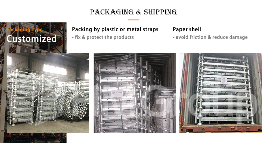 Heavy Duty Industrial Galvanized Metal Steel Storage Stacking Pipe Pallet Stillages Racks