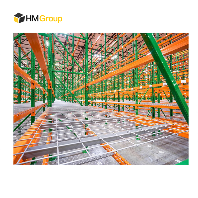 Galvanized Steel U Channel Industrial Storage Welded Wire Decking for Pallet Racking