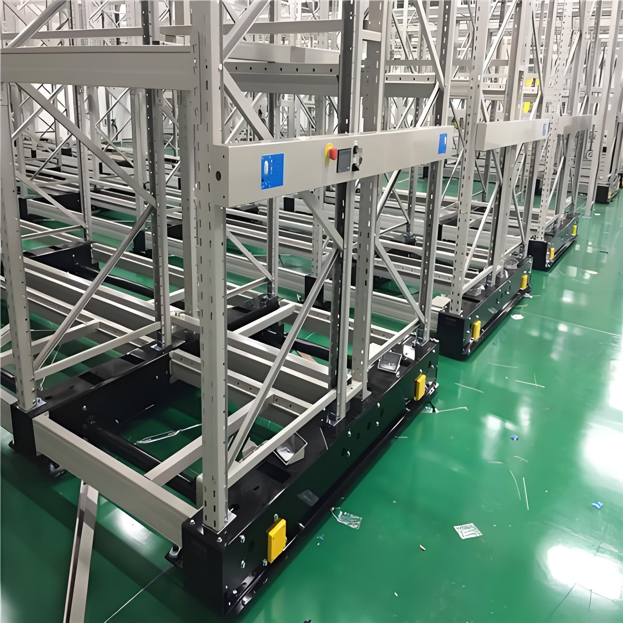 Mobile Pallet Racking Specifically Designed for Cold Storage with Anti-Freeze Components and Low-Temperature Grease