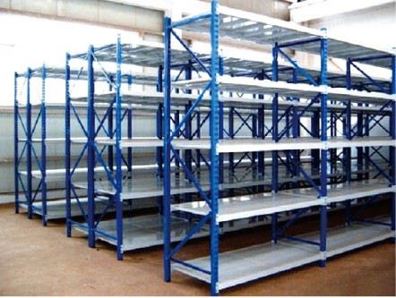 Modular Industrial Grade Steel 5-Layer Adjustable Powder Coated Storage Rack for Factory
